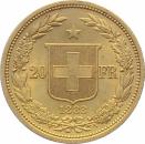 20 Franken 1883 B - Helvetia
